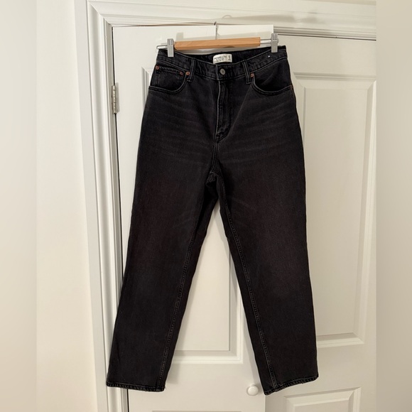 Abercrombie Jeans - 90s Straight Ultra High Rise size 29 (8) short - Picture 4 of 4